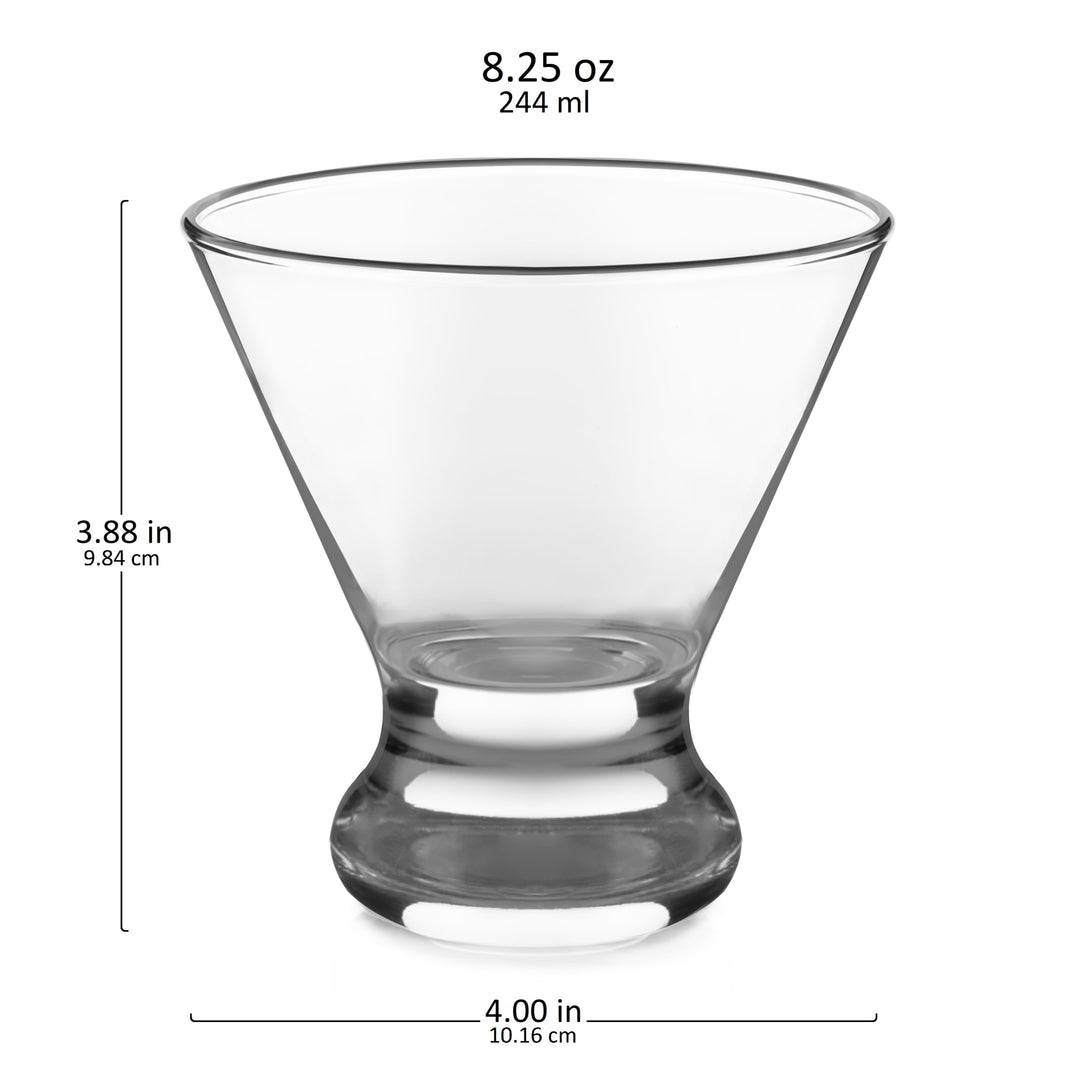 Verres à Martini Libbey Cosmopolitan, 240 ml, lot de 4