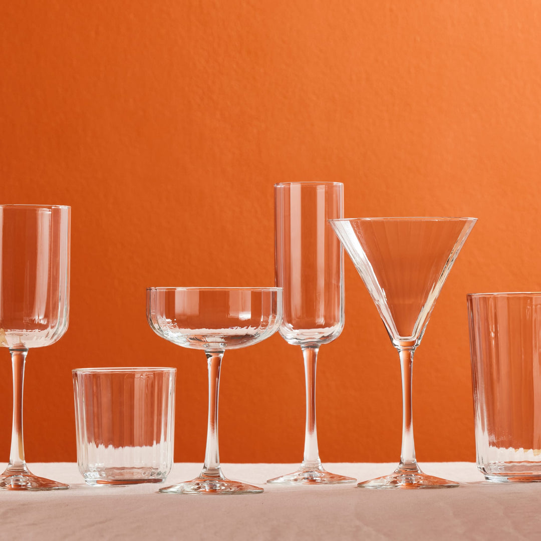 Vasos Old Fashioned dobles con paneles Libbey, 11.2 onzas, juego de 6