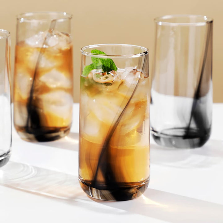 Crafted from high-quality glass that maintains its clarity and brilliance through frequent use.