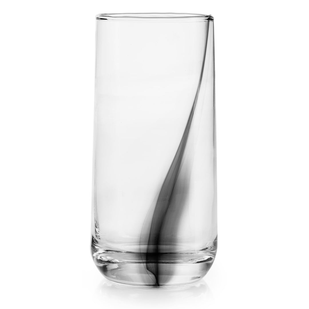 Verres Libbey Ascent Black Ribbon Cooler, 47 cl, lot de 8