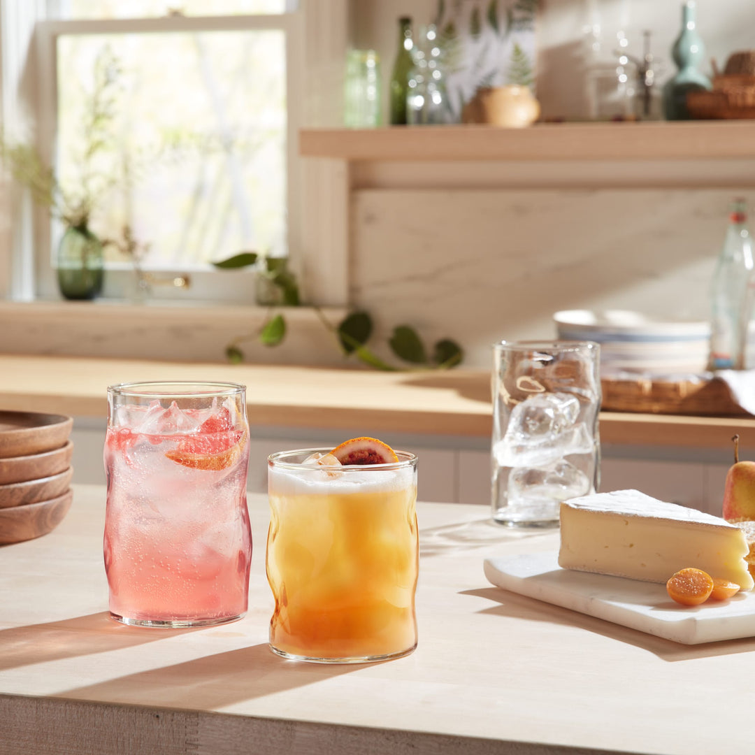 Vasos de lava Libbey, 16 onzas, juego de 8