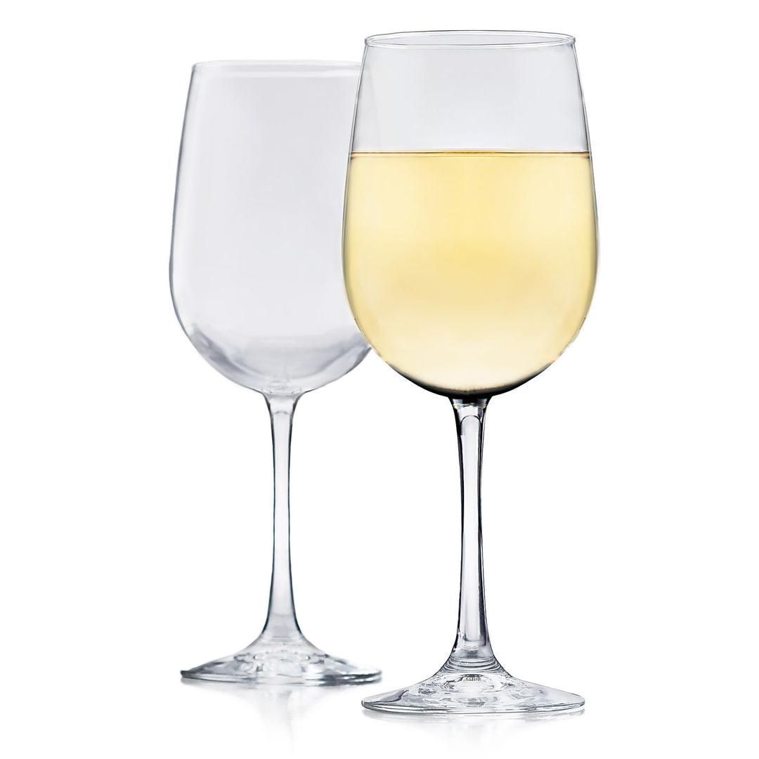 Copas de vino blanco Libbey Vina, 18.5 onzas, juego de 6