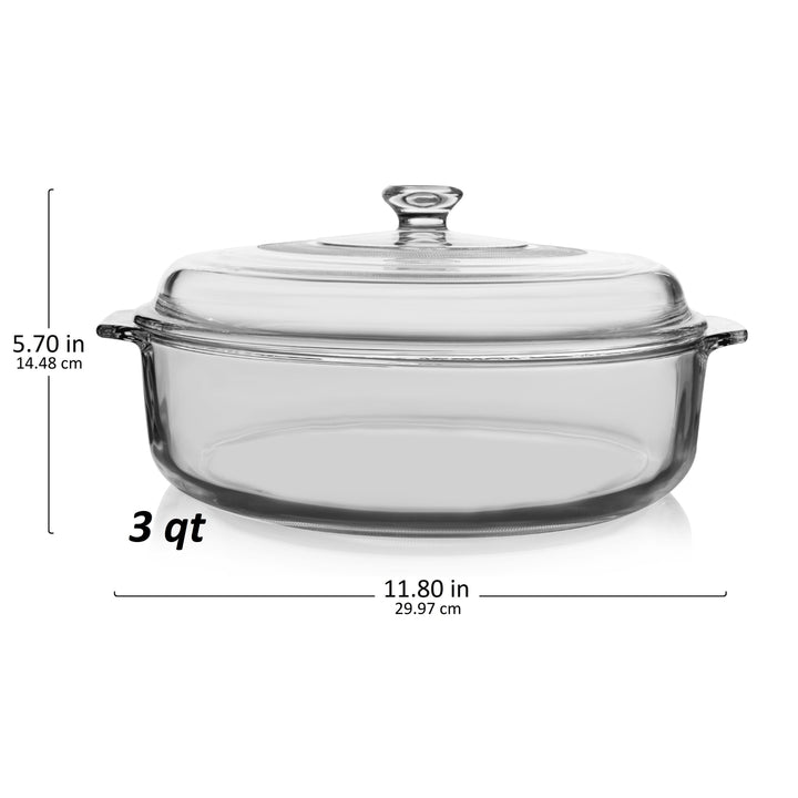 Cocotte en verre Libbey Baker&